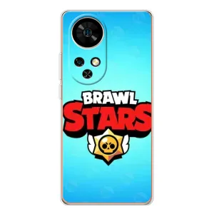 Чехлы Brawl Stars для Ulefone Note 17 Pro (AlphaPrint) (Лого Бравл Старс)