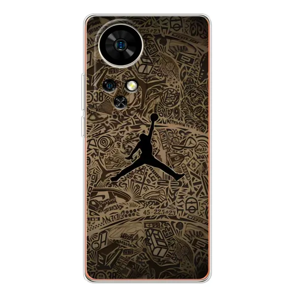 Чехол с принтом «Logo Jordan» для Ulefone Note 17 Pro