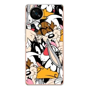 Популярні Чохли з картинками для Нот 17 Про (Looney Tunes)