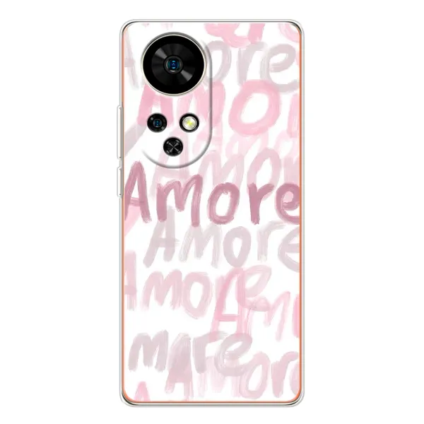Чехол с принтом «Аморе любовь» для Ulefone Note 17 Pro