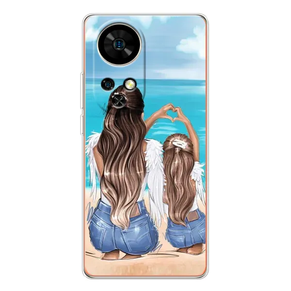 Чохол з принтом «Мама з донькою» для Ulefone Note 17 Pro Чохол з принтом «Мама з донькою» для Ulefone Note 17 Pro