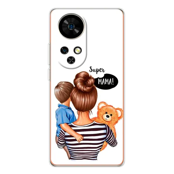 Чохол з принтом «Мама з синочком» для Ulefone Note 17 Pro Чохол з принтом «Мама з синочком» для Ulefone Note 17 Pro