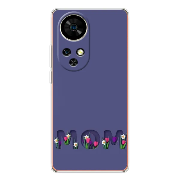 Чохол з принтом «Мама в квітах» для Ulefone Note 17 Pro