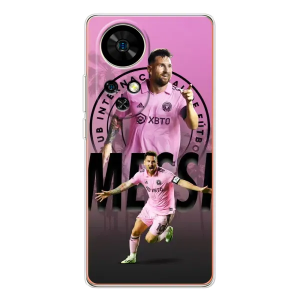 Чехол с принтом «Messi Miami» для Ulefone Note 17 Pro Чехол с принтом «Messi Miami» для Ulefone Note 17 Pro