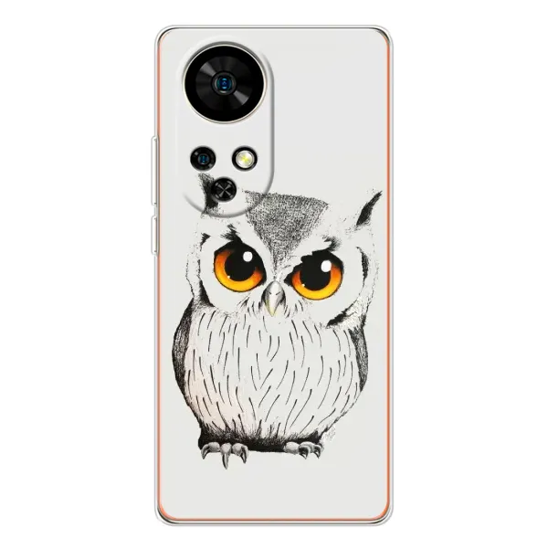 Чохол з принтом «Мила Сова» для Ulefone Note 17 Pro