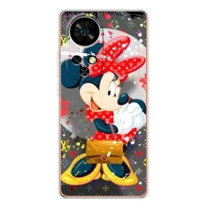 Чохол Disney Mouse Ulefone Note 17 Pro (PREMIUMPrint) (Minni з бантіком)
