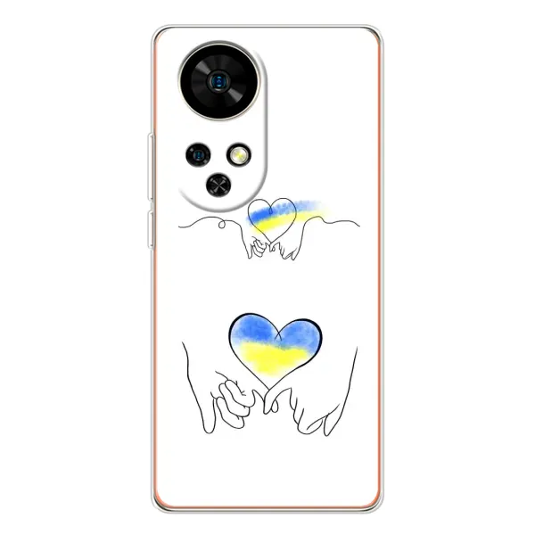 Чохол з принтом «Мир Україні» для Ulefone Note 17 Pro