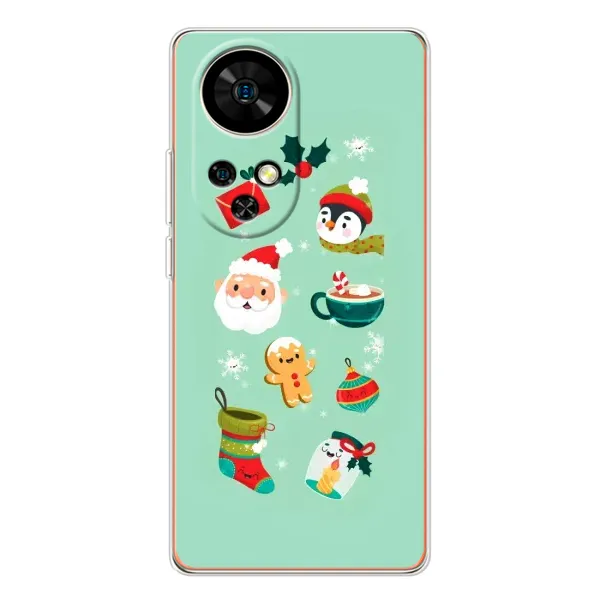 Чохол з принтом «Настрій НГ» для Ulefone Note 17 Pro