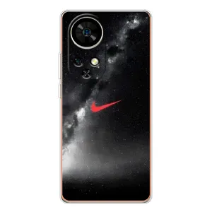 Чохол для Ulefone Note 17 Pro - з принтом Найк (AlphaPrint) (Найк червоний)