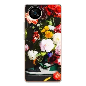 Бренднові Чохли для Ulefone Note 17 Pro - (PREMIUMPrint) (Nike цветы)