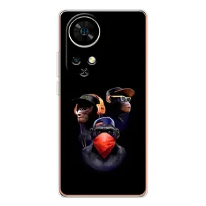 Чохол з Мавпами Ulefone Note 17 Pro - (AlphaPrint) (Три мавпи)