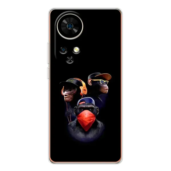 Чохол з принтом «Три мавпи» для Ulefone Note 17 Pro Чохол з принтом «Три мавпи» для Ulefone Note 17 Pro