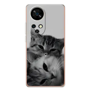 Чохол з малюнком кіт на Ulefone Note 17 Pro (Пара котів)
