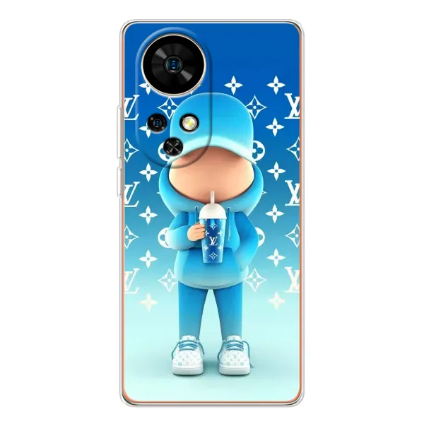 Чехол с принтом «Парень LV» для Ulefone Note 17 Pro