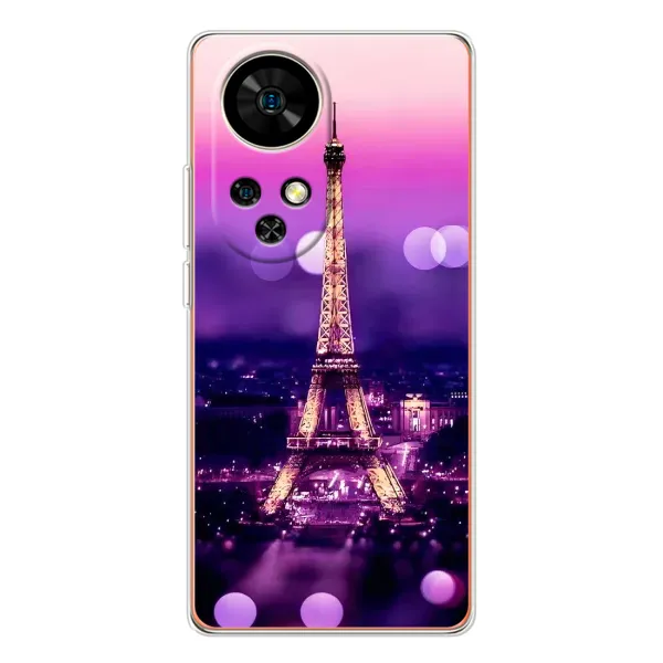 Чохол з принтом «Париж Башня» для Ulefone Note 17 Pro