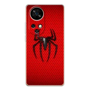 Чохол з людиною павуком для Ulefone Note 17 Pro - (AlphaPrint) (Павук Марвел)