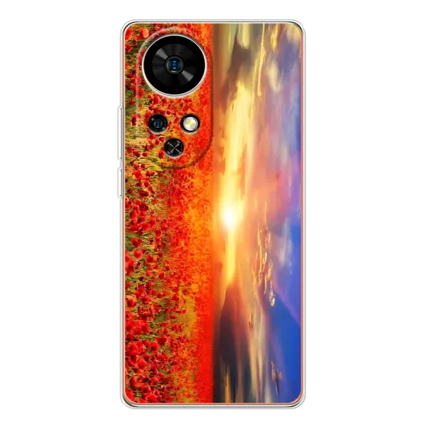 Чохол з принтом «Поле тюльпанів» для Ulefone Note 17 Pro