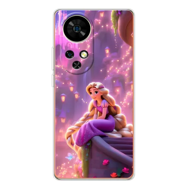 Чохол з принтом «Рапунцель у замку» для Ulefone Note 17 Pro