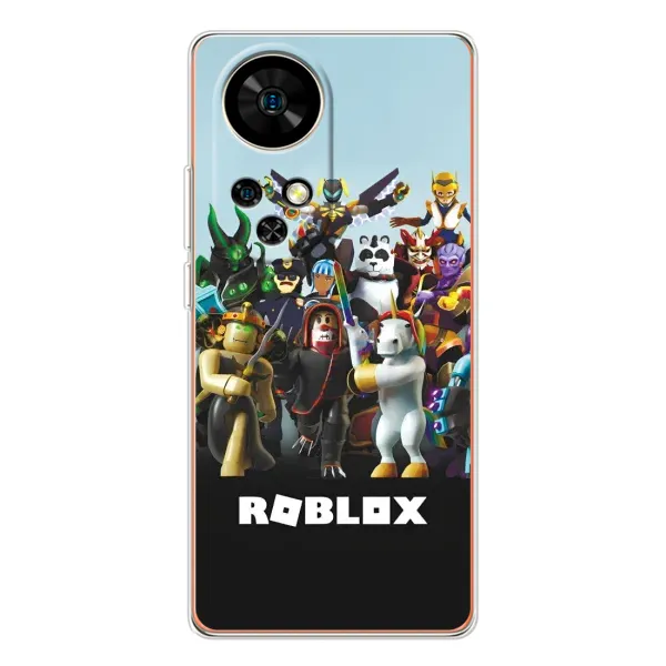 Чехол с принтом «ROBLEX» для Ulefone Note 17 Pro