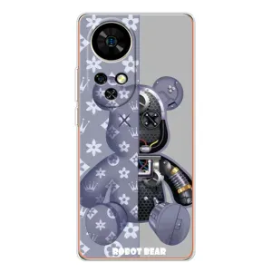 Крутые Чехлы Луи Виттон для Ulefone Note 17 Pro (AlphaPrint) (Робот Мишка)