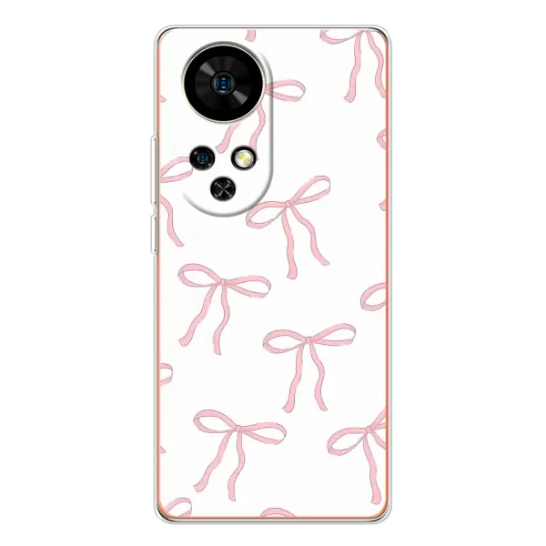 Чохол з принтом «Рожеві бантики» для Ulefone Note 17 Pro