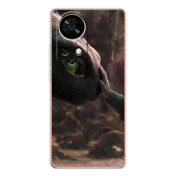 Чохол з принтом «Сцена з драконом» для Ulefone Note 17 Pro Чохол з принтом «Сцена з драконом» для Ulefone Note 17 Pro