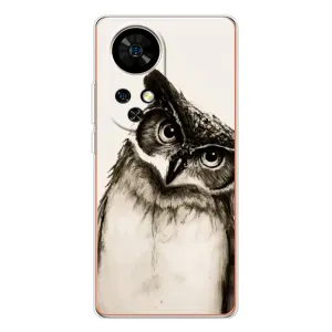 Чохол з пташками на Ulefone Note 17 Pro (VPrint) (Сова)