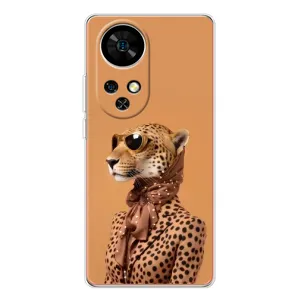 Чохол з принтом стильні тварини для Нот 17 Про (Стильний леопард)