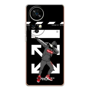 Чехол для Ulefone Note 17 Pro с картинкой Supreme (AlphaPrint) (Суприм)
