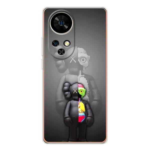 Чохол з принтом «Тіло Bearbrick» для Ulefone Note 17 Pro