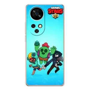 Чехлы Brawl Stars для Ulefone Note 17 Pro (AlphaPrint) (Тріо героїв)