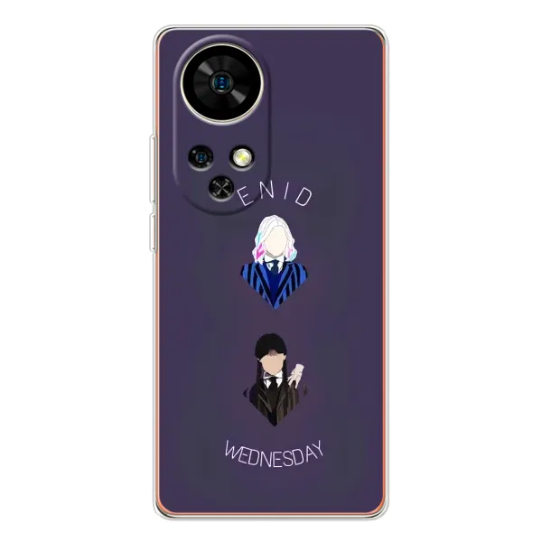Чохол з принтом «Венздей і подруга» для Ulefone Note 17 Pro