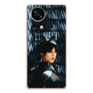 Чохли Венсдей на Ulefone Note 17 Pro Уенсдей (AlphaPrint) (Венздей кішка)