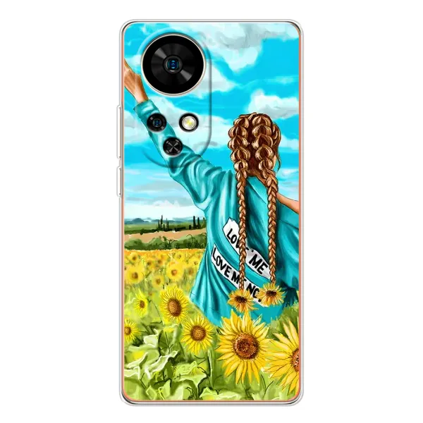 Чохол з принтом «Україночка» для Ulefone Note 17 Pro