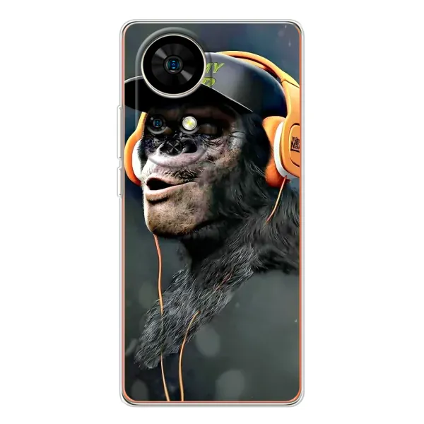 Чохол з принтом «В навушниках» для Ulefone Note 17 Pro Чохол з принтом «В навушниках» для Ulefone Note 17 Pro