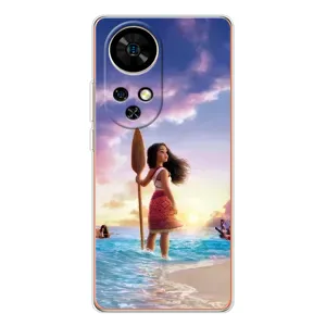 Чехол с мультфильмом Моана Ulefone Note 17 Pro (Моана с веслом)