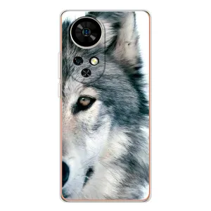 Чохли з картинкою животних Ulefone Note 17 Pro (Вовк)