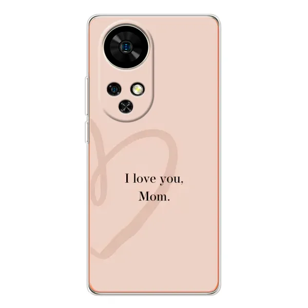 Чохол з принтом «Серце мамі» для Ulefone Note 17 Pro