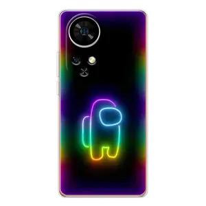 Чохли Амонг Ас для Ulefone Note 17 Pro (AlphaPrint) (Яскравий скін)