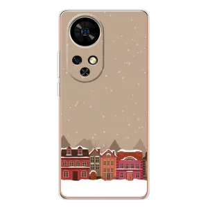 Новорічні, Святкові Чохли для Ulefone Note 17 Pro - 2024 год (Зимове місто)