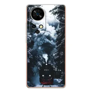 Новорічні, Святкові Чохли для Ulefone Note 17 Pro - 2024 год (Зимовий потяг)