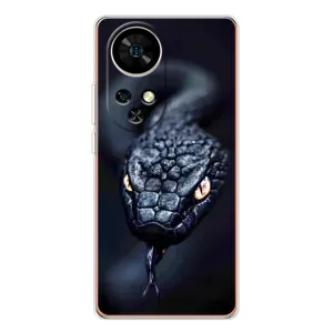 Чохол з картинкою 'Хижаки' для Ulefone Note 17 Pro (Чорна змія)