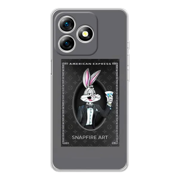 Чехол с принтом «Бакс Бани LV» для Ulefone Note 18 Pro