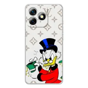 Чехлы для Ulefone Note 18 Pro - Скрудж МакДак Louis Vuitton (PREMIUMPrint) (Баксы Скрудж)