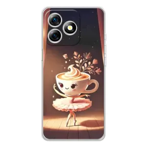 Чехол с мемом Тралалело тралала на Ulefone Note 18 Pro (Балерина капучина)