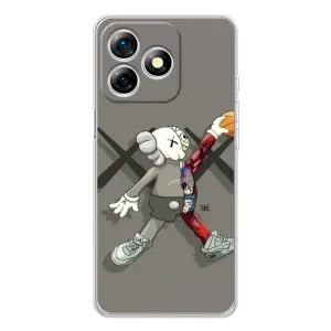 Чехлы для Ulefone Note 18 Pro - Bearbrick Louis Vuitton (PREMIUMPrint) (Беарбрик Джордан)