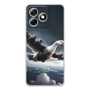 Чехол с мемом Тралалело тралала на Ulefone Note 18 Pro (Бомбардини гусини)