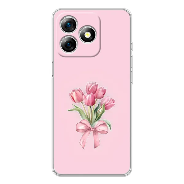 Чехол с принтом «Букет цветов» для Ulefone Note 18 Pro