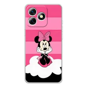 Эксклюзивный чехол для Ulefone Note 18 Pro (AlphaPrint - Мультяшные) (Девочка Maus)