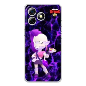 Чехлы Brawl Stars для Ulefone Note 18 Pro (AlphaPrint) (Эмз Бравл Старс)
